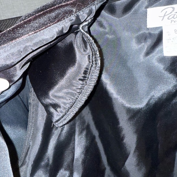 Vintage Patra Women's Black Velvet Blazer size 8 in vintage size - Picture 5 of 6